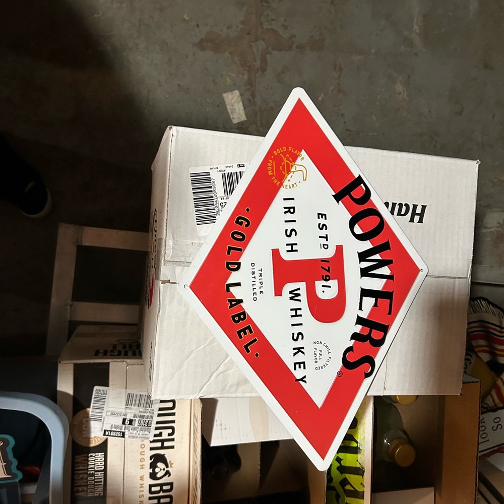 Irish Whiskey Party Sign